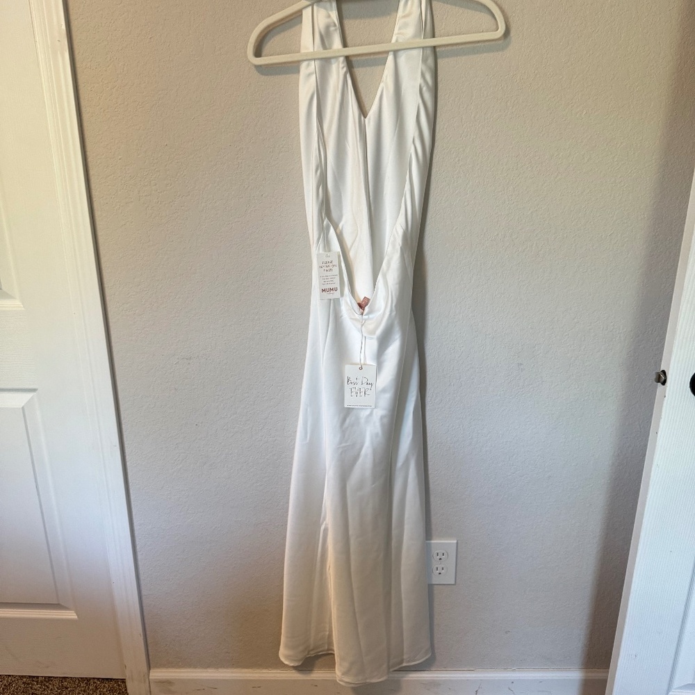 Show Me Your Mumu Jasmine Midi Halter Dress